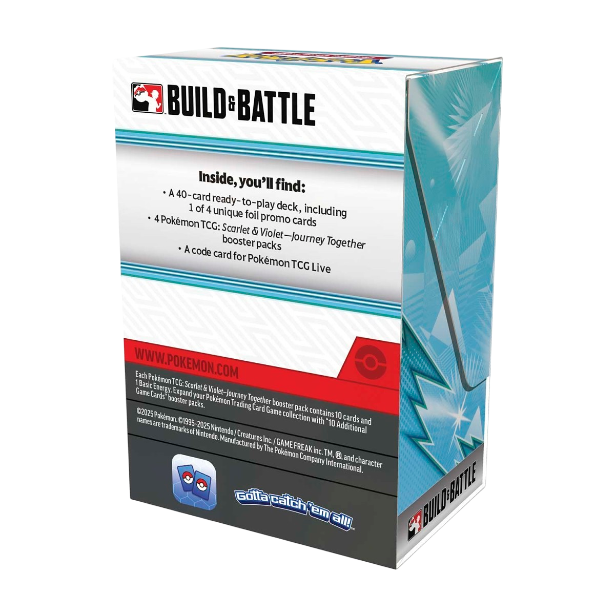 Pokémon TCG: Scarlet & Violet-Journey Together Build & Battle Box