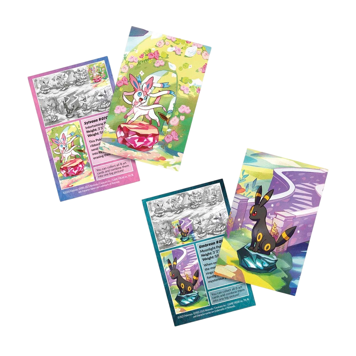 Pokémon TCG: Scarlet & Violet-Prismatic Evolutions Mini Tin Display (8 Tins)