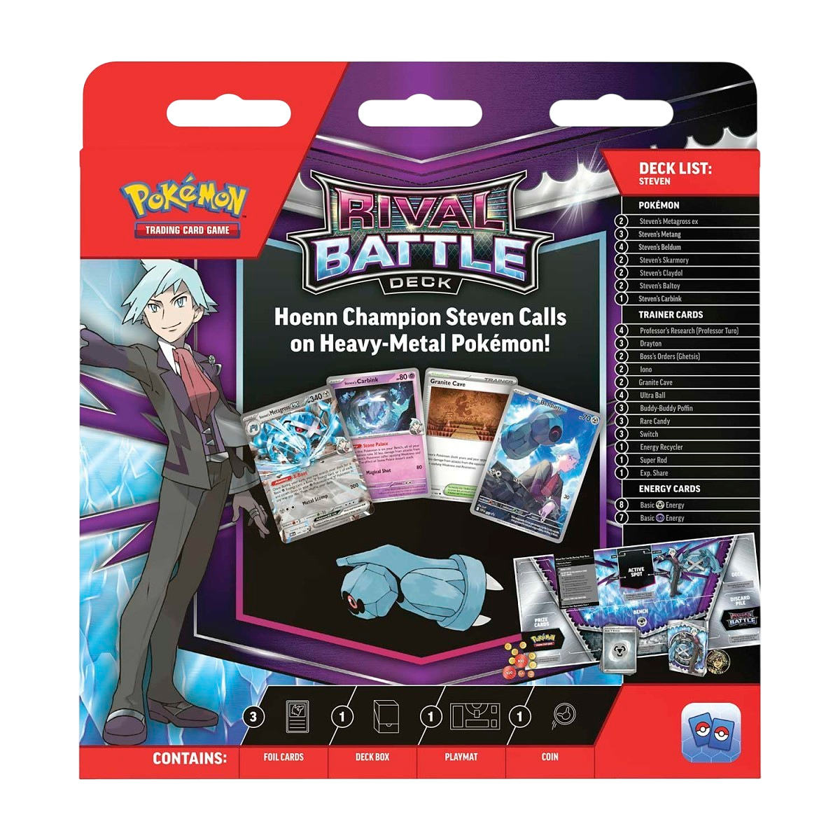Pokémon TCG: Rival Battle Deck (Steven)