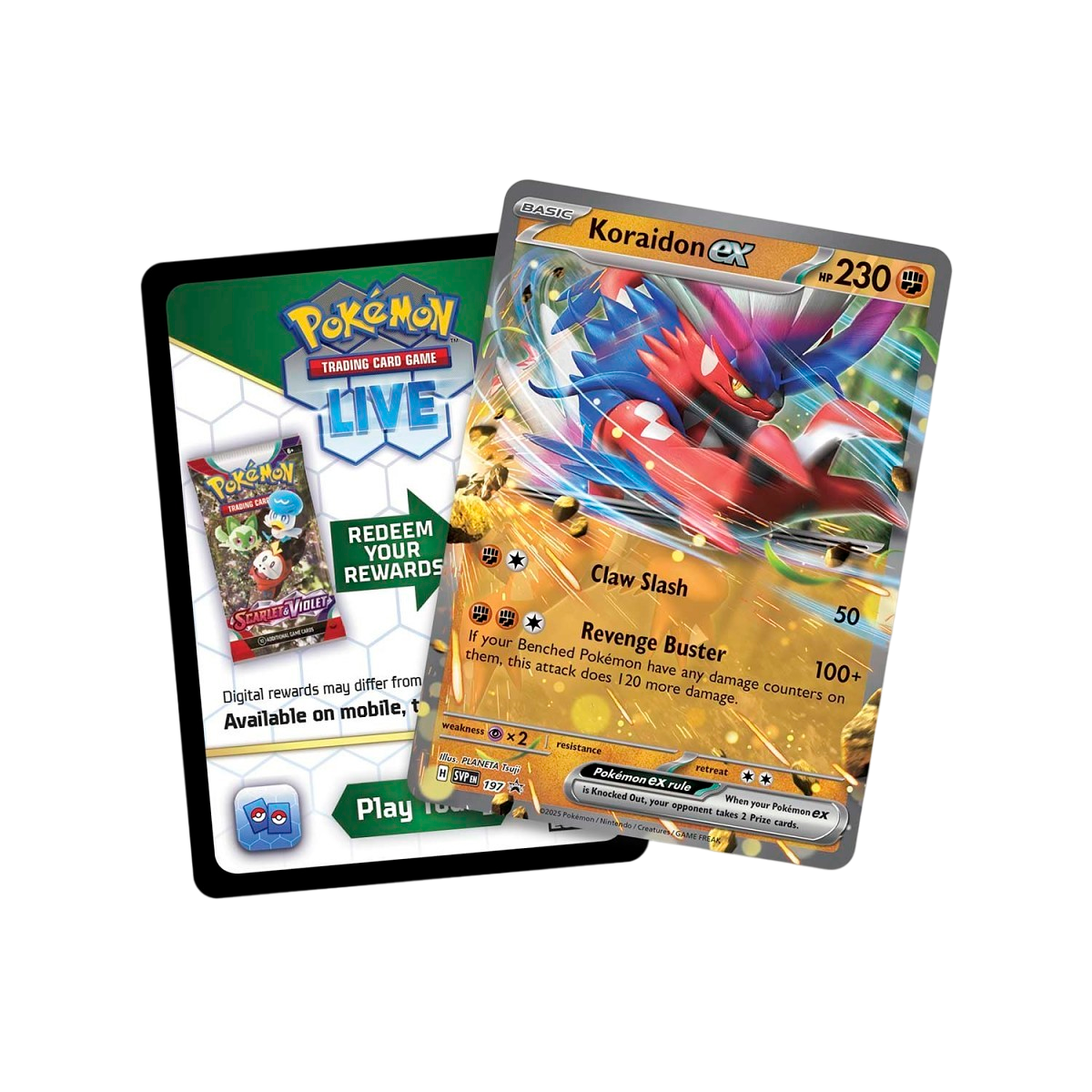 Pokémon TCG: Slashing Legends Tin (Koraidon ex)