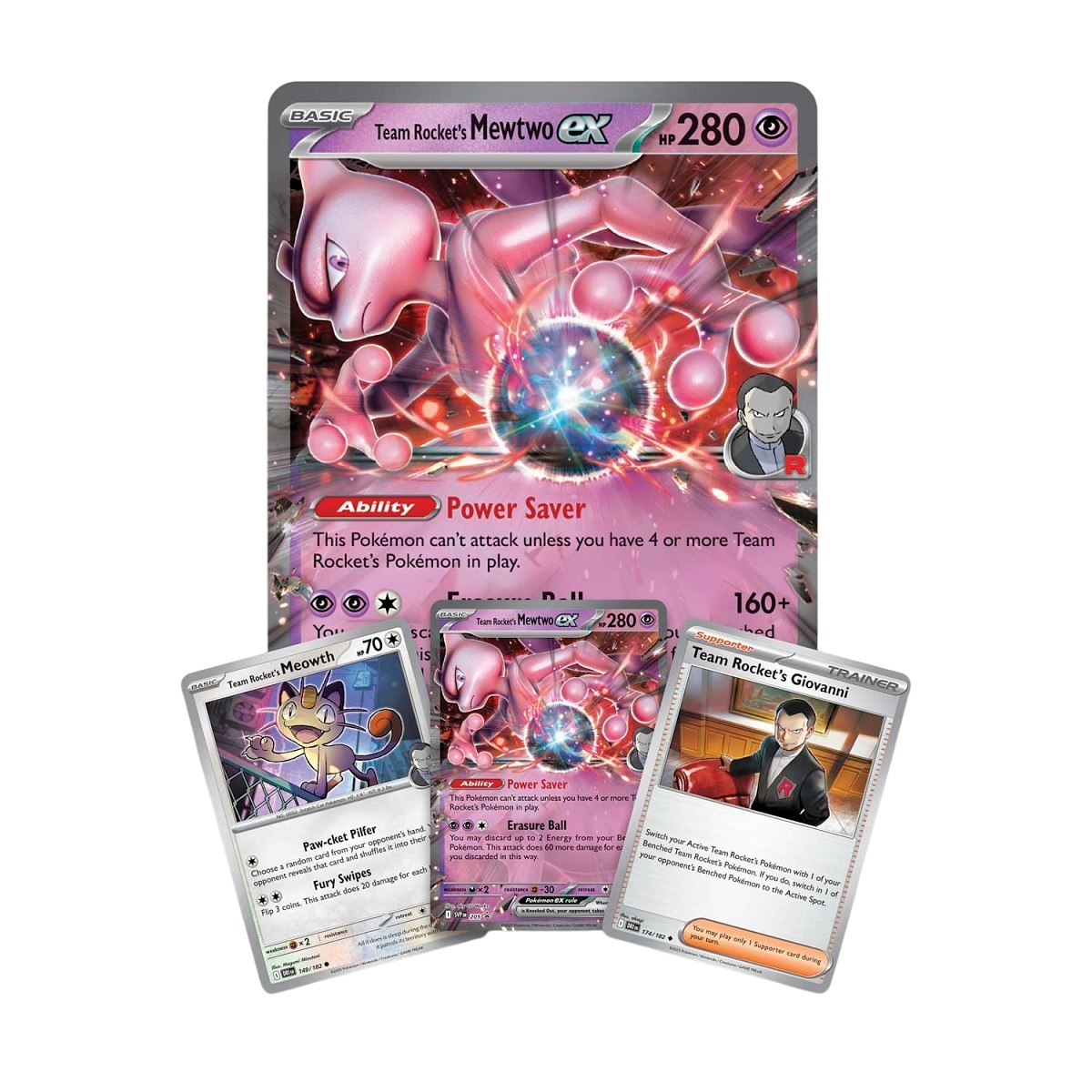 Pokémon TCG: Team Rocket’s Mewtwo ex Box