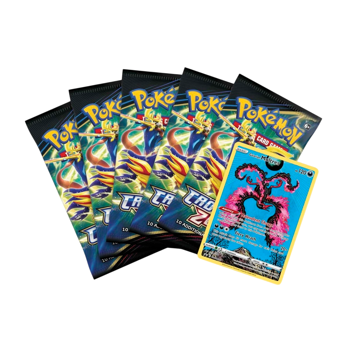 Pokémon TCG: Crown Zenith Tin (Galarian Moltres)