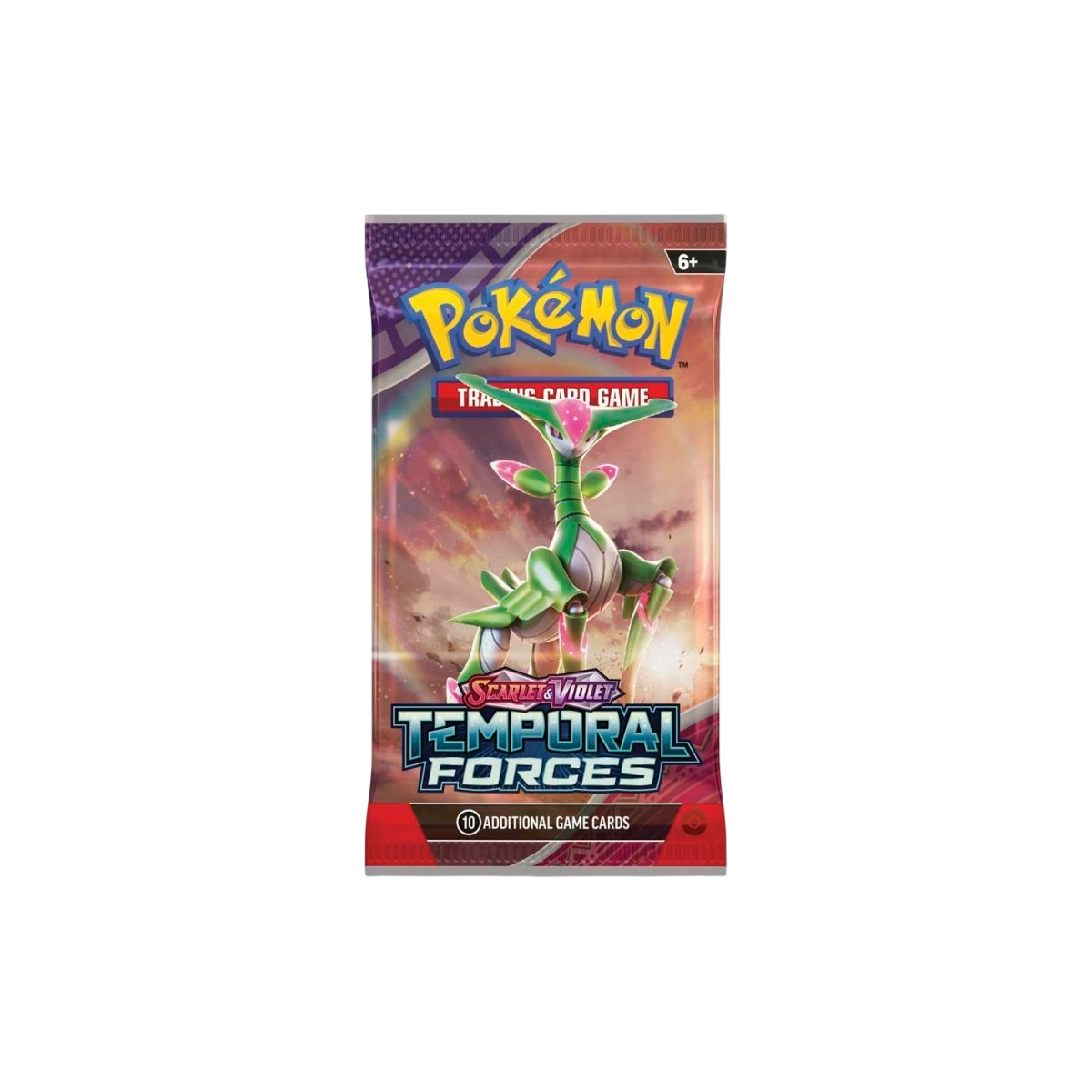 Pokémon TCG: Scarlet & Violet-Temporal Forces Booster Pack (10 Cards)