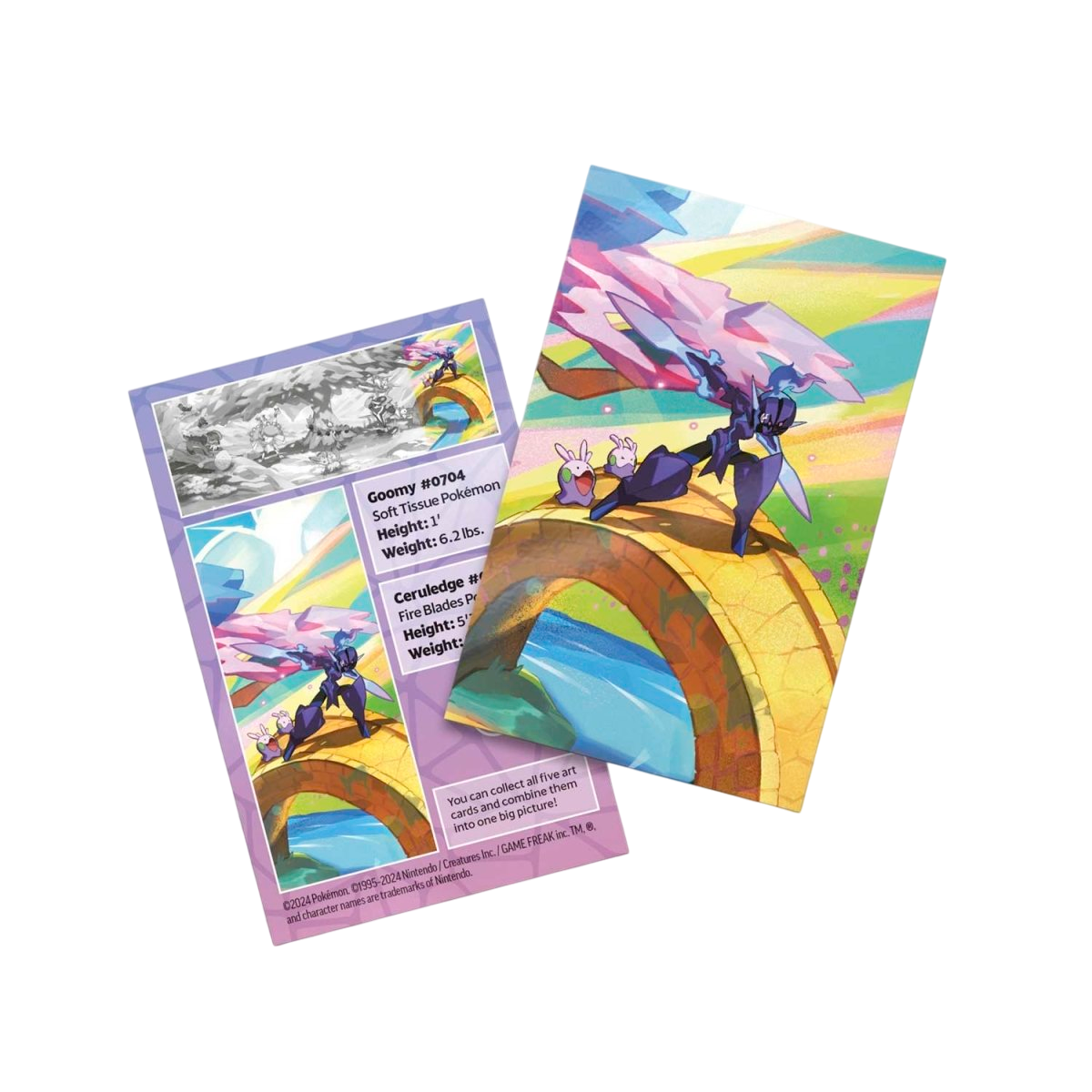 Pokémon TCG: Vibrant Paldea Mini Tin (Goomy & Ceruledge)