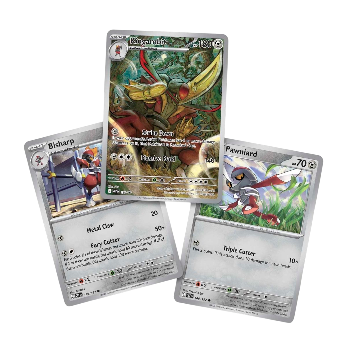 Pokémon TCG: Scarlet & Violet-Shrouded Fable Kingambit Illustration Collection