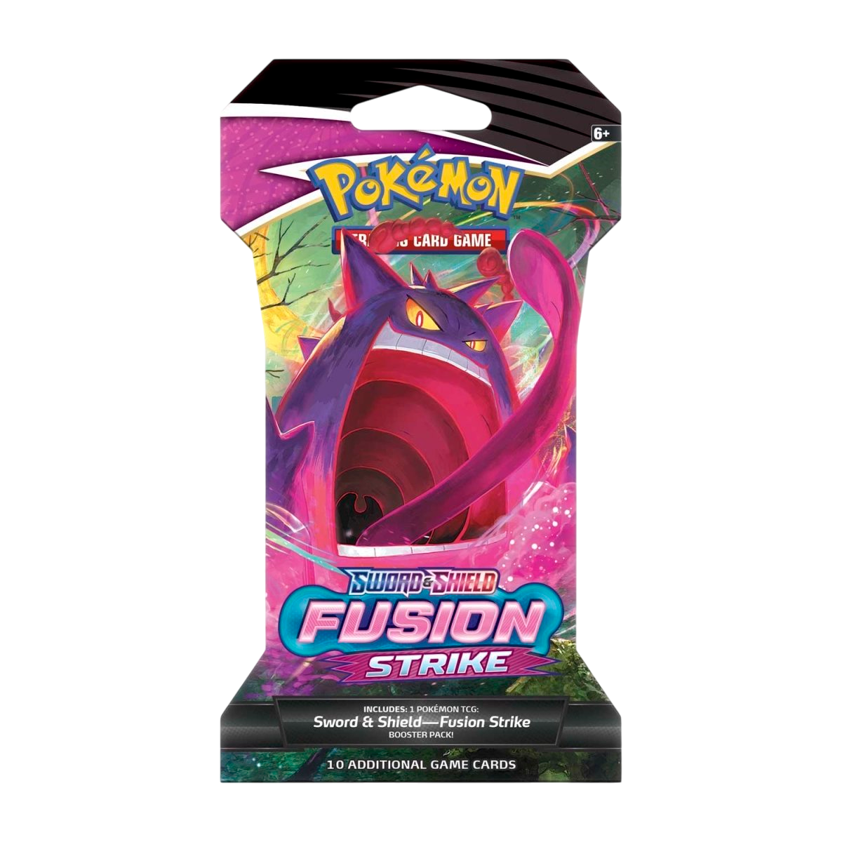 Pokémon TCG: Sword & Shield-Fusion Strike Sleeved Booster Pack (10 Cards)