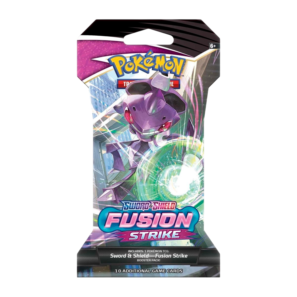 Pokémon TCG: Sword & Shield-Fusion Strike Sleeved Booster Pack (10 Cards)