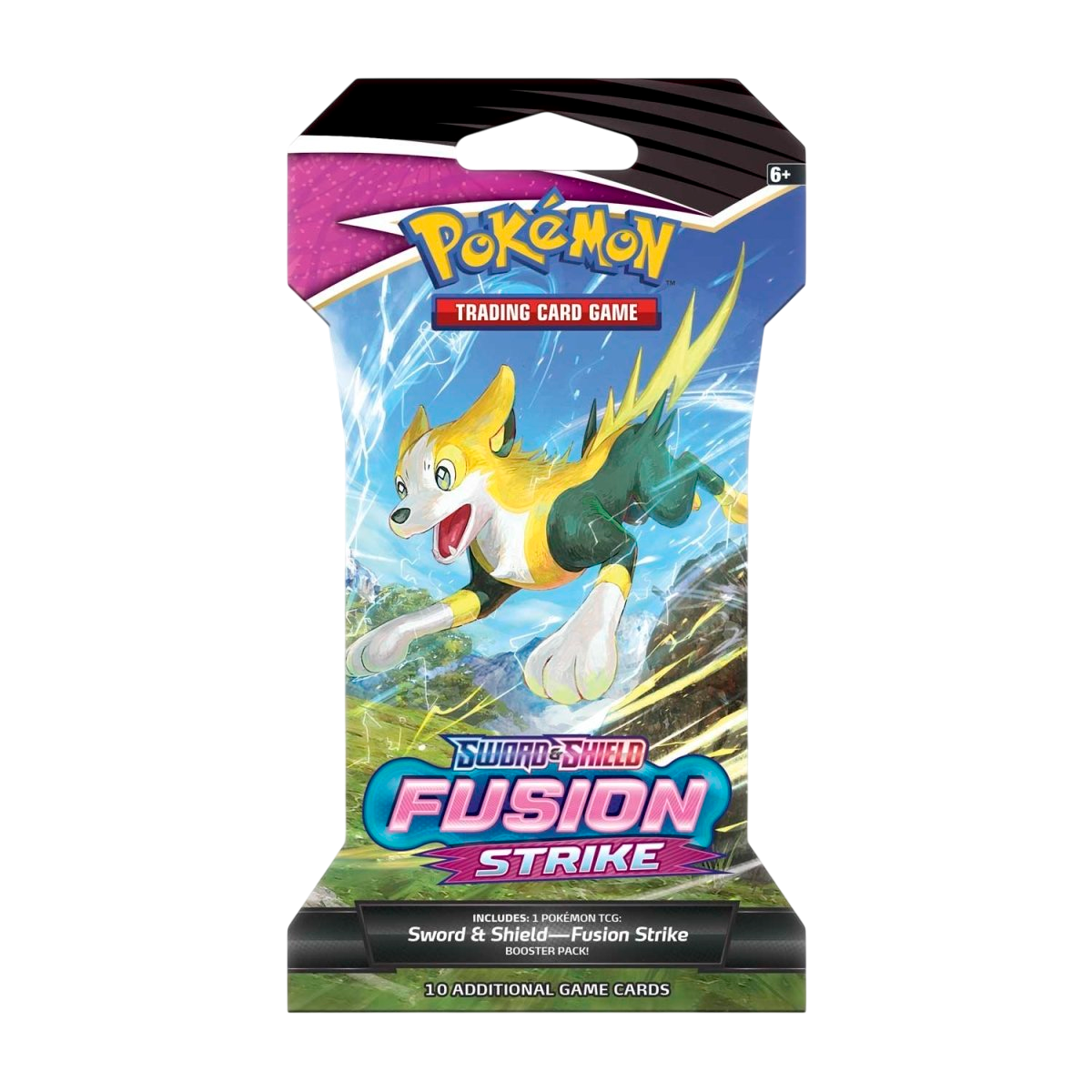 Pokémon TCG: Sword & Shield-Fusion Strike Sleeved Booster Pack (10 Cards)