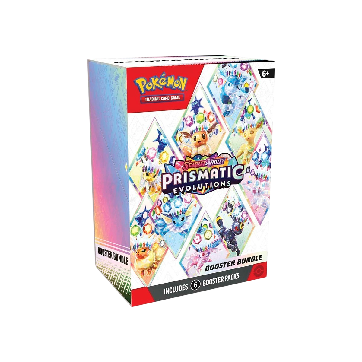 Pokémon TCG: Scarlet & Violet-Prismatic Evolutions Booster Bundle (6 Packs)