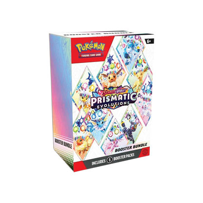 Pokémon TCG: Scarlet & Violet-Prismatic Evolutions Booster Bundle (6 Packs)