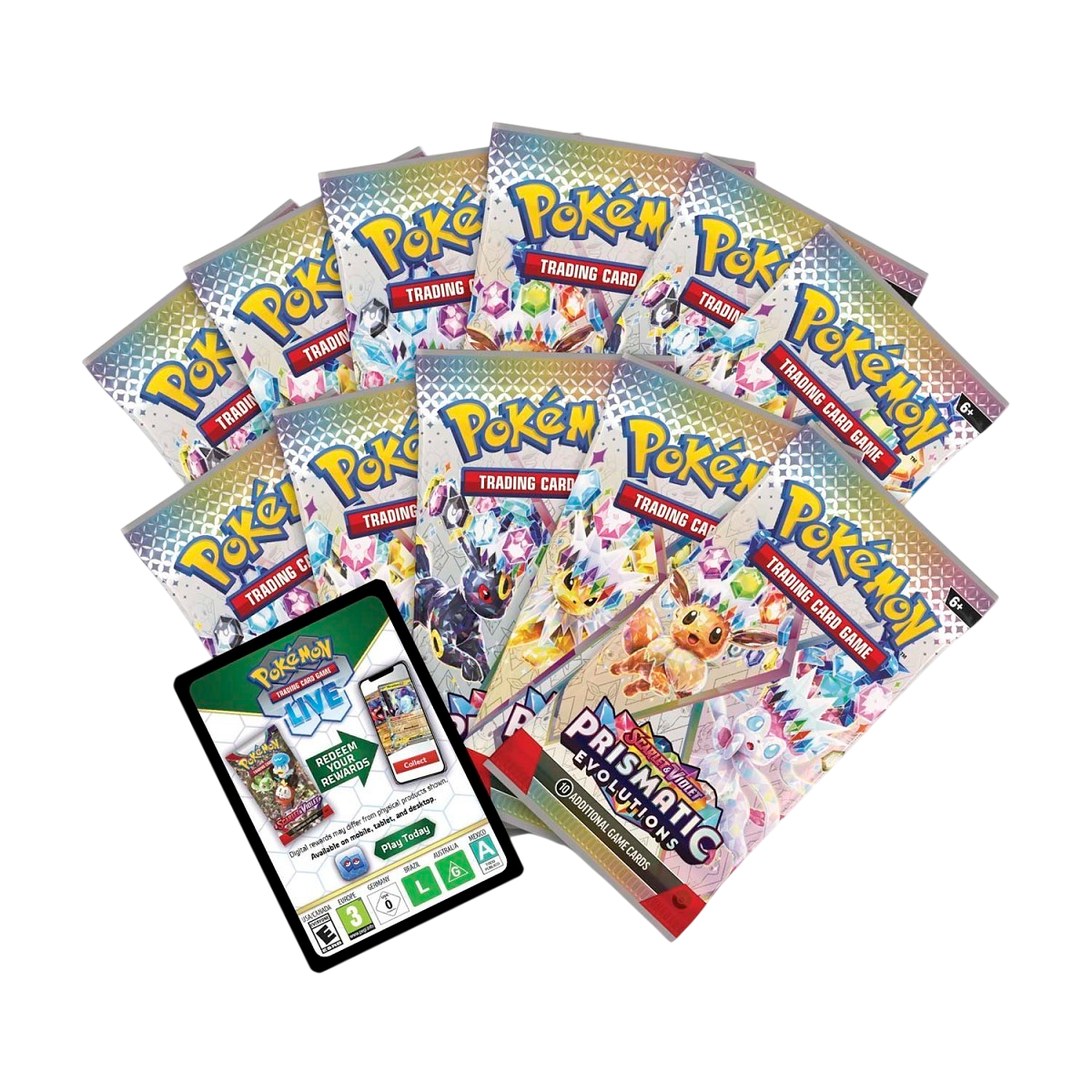 Pokémon TCG: Scarlet & Violet-Prismatic Evolutions Pokémon Center Elite Trainer Box