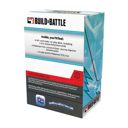 Pokémon TCG: Scarlet & Violet-Journey Together Build & Battle Box