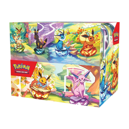 Pokémon TCG: Scarlet & Violet-Prismatic Evolutions Mini Tin Display (8 Tins)
