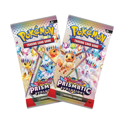 Pokémon TCG: Scarlet & Violet-Prismatic Evolutions Mini Tin Display (8 Tins)