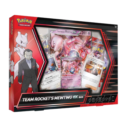 Pokémon TCG: Team Rocket’s Mewtwo ex Box