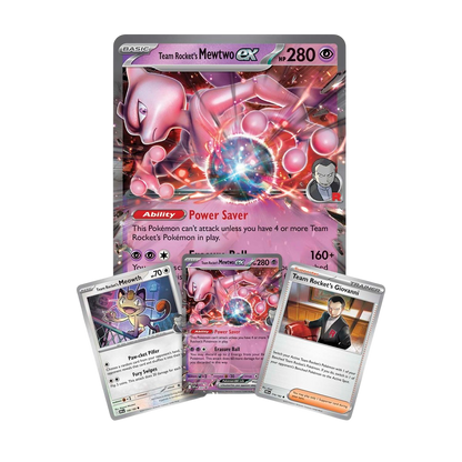 Pokémon TCG: Team Rocket’s Mewtwo ex Box