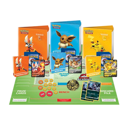 Pokémon Trading Card Game Battle Academy (Cinderace V, Pikachu V & Eevee V)