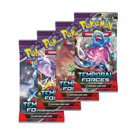 Pokémon TCG: Scarlet & Violet-Temporal Forces Booster Pack (10 Cards)