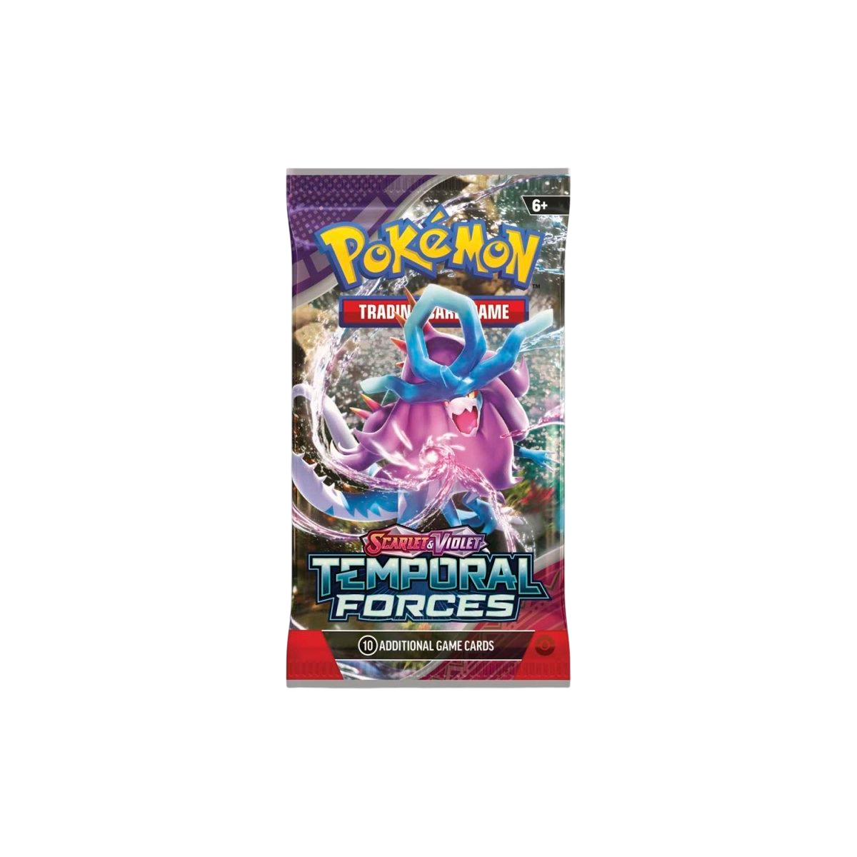 Pokémon TCG: Scarlet & Violet-Temporal Forces Booster Pack (10 Cards)