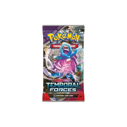 Pokémon TCG: Scarlet & Violet-Temporal Forces Booster Pack (10 Cards)