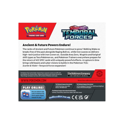Pokémon TCG: Scarlet & Violet-Temporal Forces Booster Display Box (36 Packs)