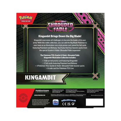 Pokémon TCG: Scarlet & Violet-Shrouded Fable Kingambit Illustration Collection