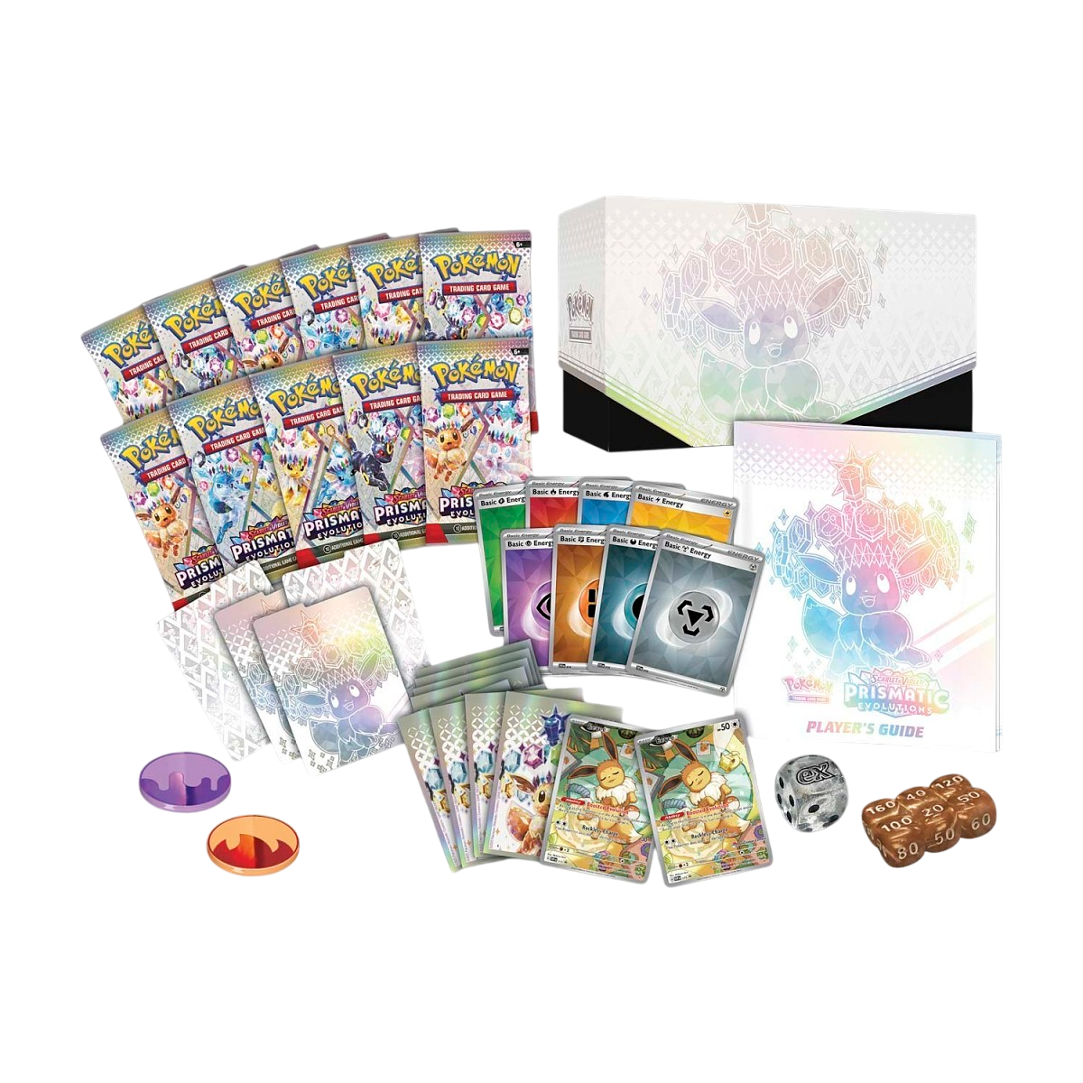 Pokémon TCG: Scarlet & Violet-Prismatic Evolutions Pokémon Center Elite Trainer Box