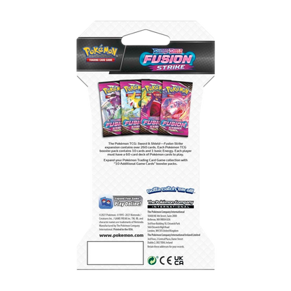 Pokémon TCG: Sword & Shield-Fusion Strike Sleeved Booster Pack (10 Cards)
